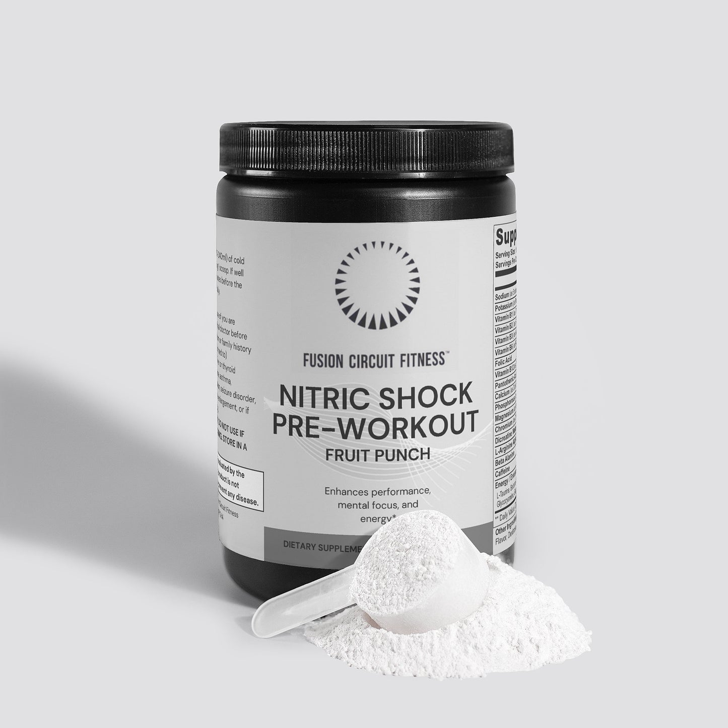 Nitric Shock Pre-Workout Powder (Fruit Punch)