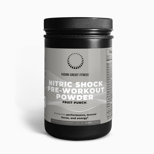 Nitric Shock Pre-Workout Powder (Fruit Punch)