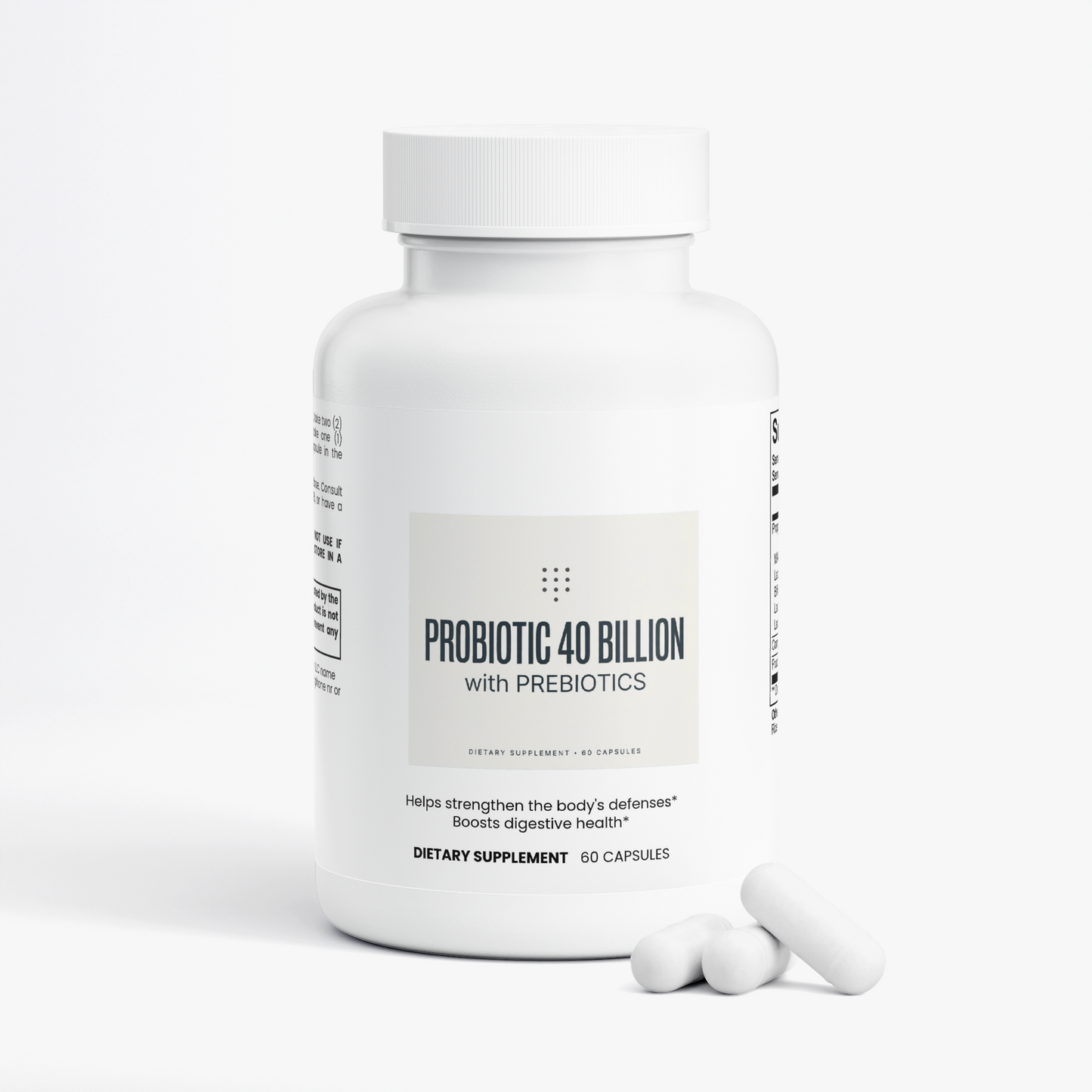 Probiotic 40 Billion with Prebiotics